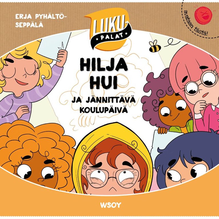 Erja Pyhältö-Seppälä - Hilja Hui ja jännittävä koulupäivä, Ljudbok