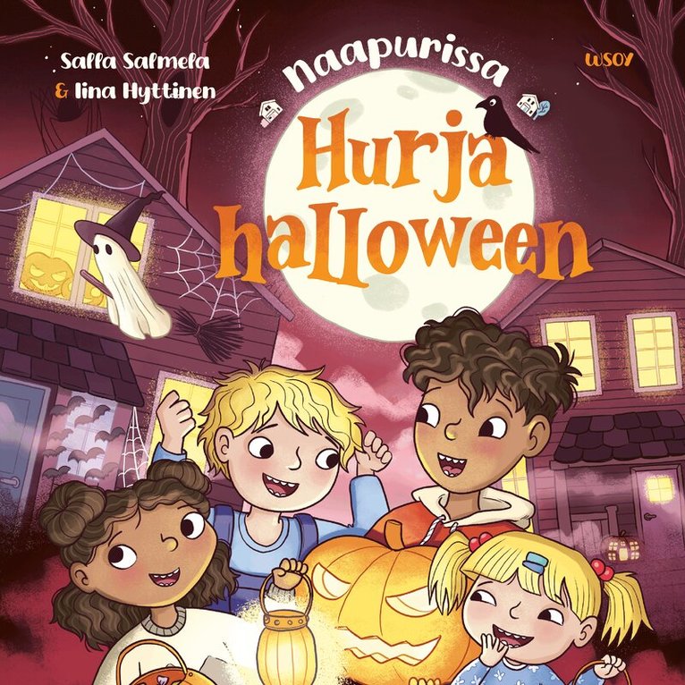 Salla Salmela, Iina Hyttinen - Naapurissa: Hurja halloween, Ljudbok