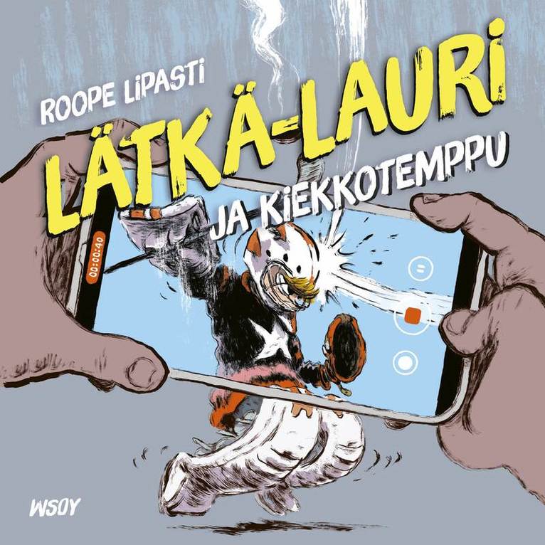 Roope Lipasti - Lätkä-Lauri ja kiekkotemppu, Ljudbok