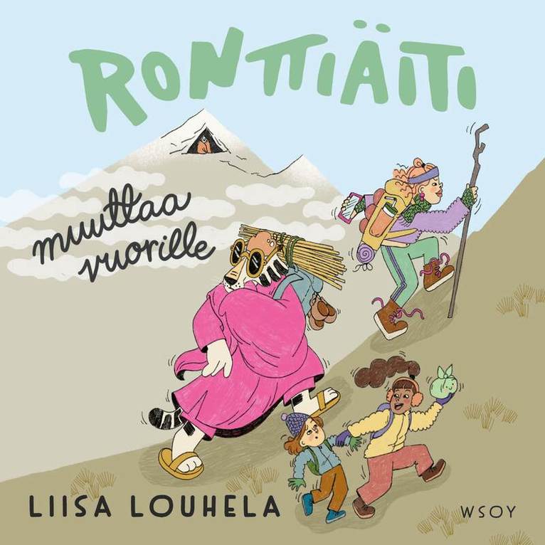 Liisa Louhela - Ronttiäiti muuttaa vuorille, Ljudbok. Tillgänglighet: Lägg i varukorg