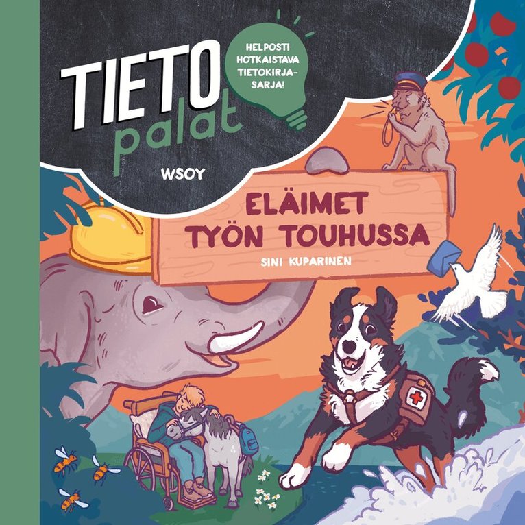 Sini Kuparinen - Tietopalat: Eläimet työn touhussa, Ljudbok