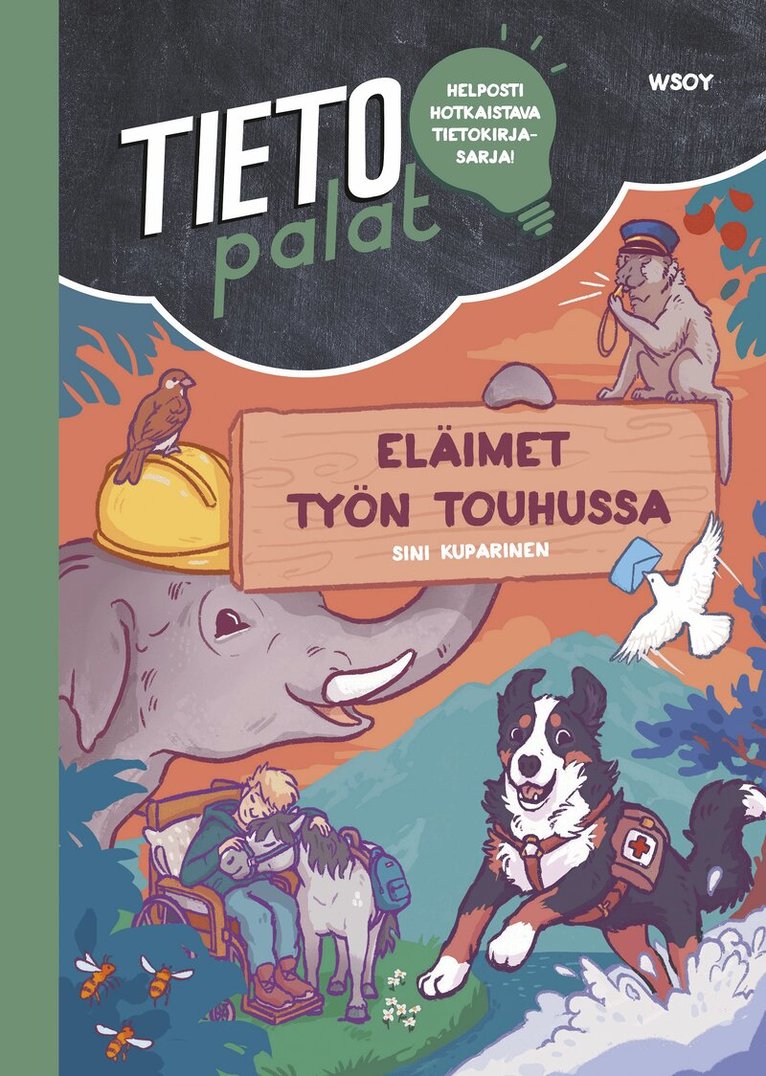 Sini Kuparinen - Tietopalat: Eläimet työn touhussa, E-bok