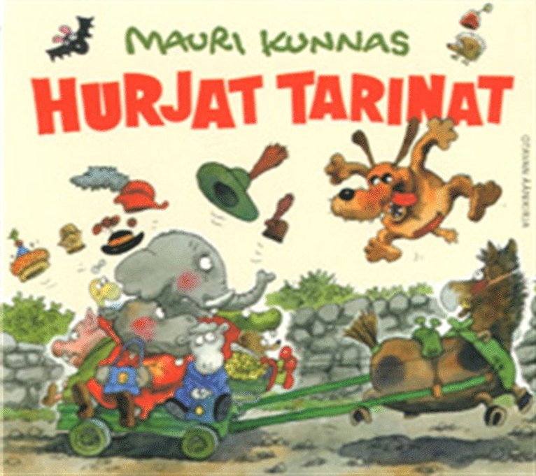 Mauri Kunnas - Hurjat tarinat, Ljudbok