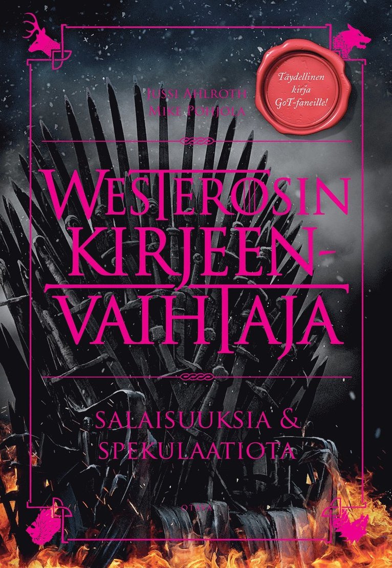 Mike Pohjola, Jussi Ahlroth - Westerosin kirjeenvaihtaja, E-bok