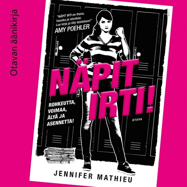 Jennifer Mathieu - Näpit irti!, Ljudbok