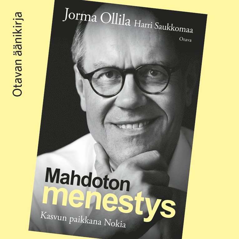 Jorma Ollila, Harri Saukkomaa - Mahdoton menestys, Ljudbok