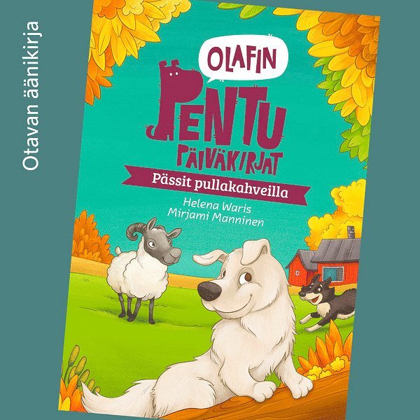 Helena Waris - Olafin pentupäiväkirjat - Pässit pullakahveilla, Ljudbok