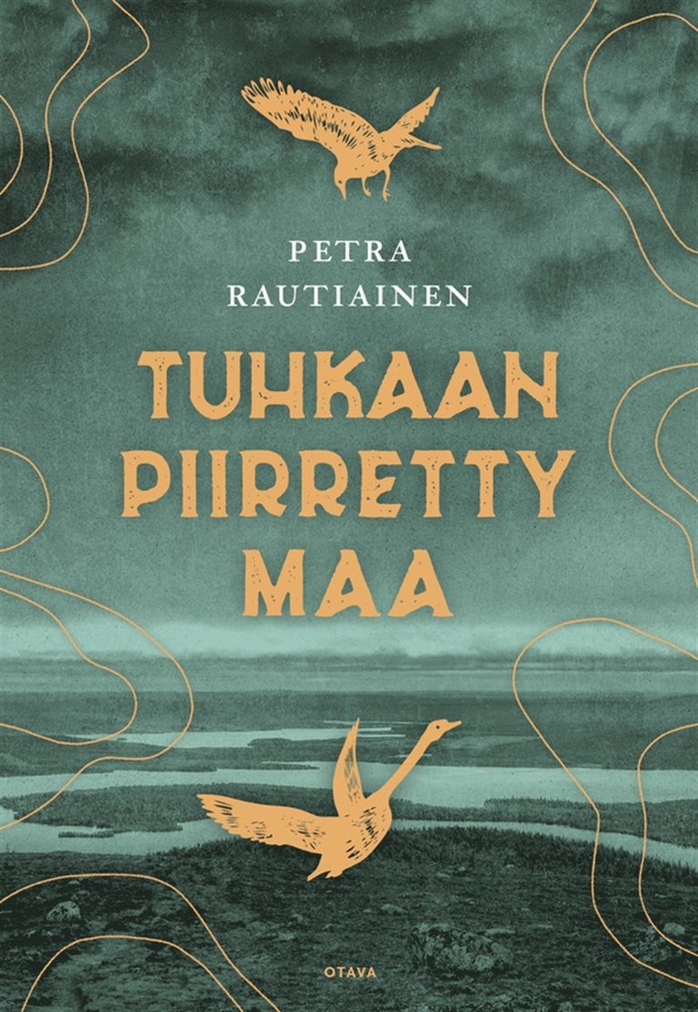Petra Rautiainen - Tuhkaan piirretty maa, E-bok