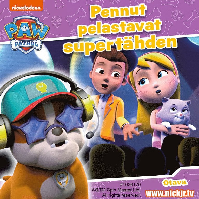 Useita tekijöitä - Ryhmä Hau - Pennut pelastavat supertähden, Ljudbok