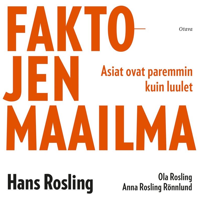 Hans Rosling, Ola Rosling, Anna Rönnlund - Faktojen maailma, Ljudbok