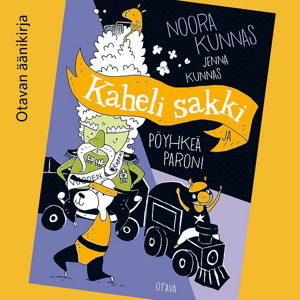 Noora Kunnas - Kaheli sakki ja pöyhkeä paroni, Ljudbok