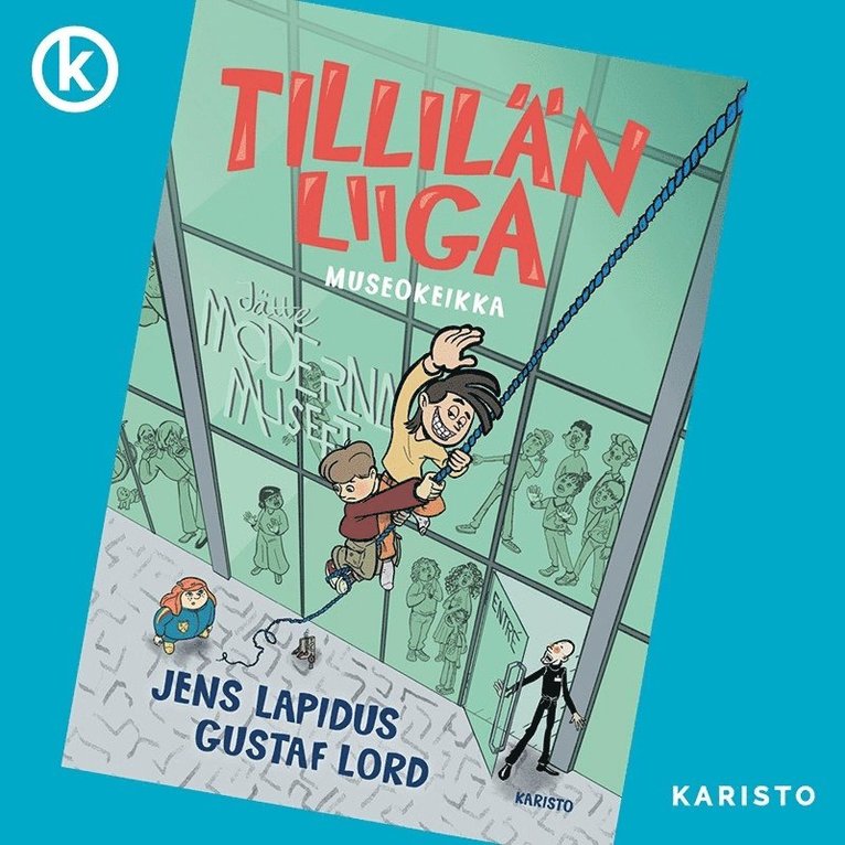 Jens Lapidus - Tillilän liiga - Museokeikka, Ljudbok