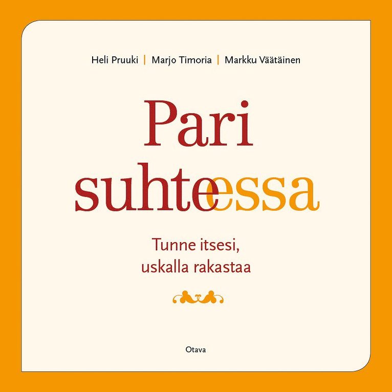 Heli Pruuki, Marjo Timoria, Markku Väätäinen - Pari suhteessa, Ljudbok
