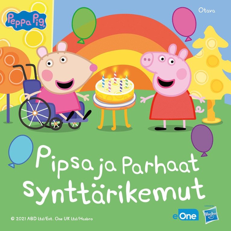Pipsa ja parhaat synttärikemut, Ljudbok