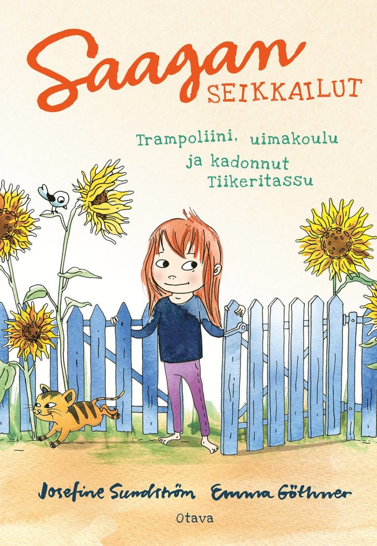 Josefine Sundström, Emma Göthner - Saagan seikkailut. Trampoliini, uimakoulu ja kadonnut Tiikeritassu, E-bok