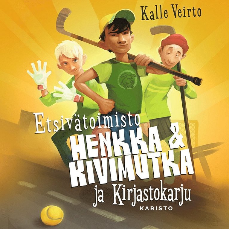 Kalle Veirto - Etsivätoimisto Henkka & Kivimutka ja Kirjastokarju, Ljudbok