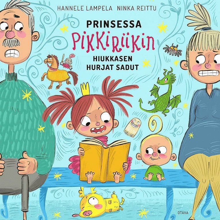 Hannele Lampela, Ninka Reittu - Prinsessa Pikkiriikin hiukkasen hurjat sadut, Ljudbok