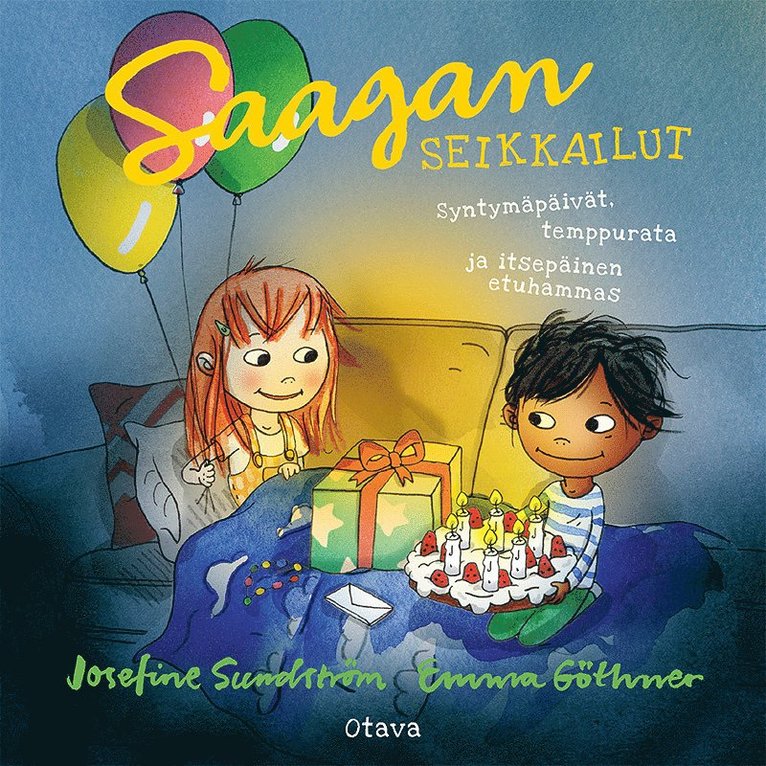 Josefine Sundström, Emma Göthner - Saagan seikkailut - Syntymäpäivät, temppurata ja itsepäinen etuhammas, Ljudbok