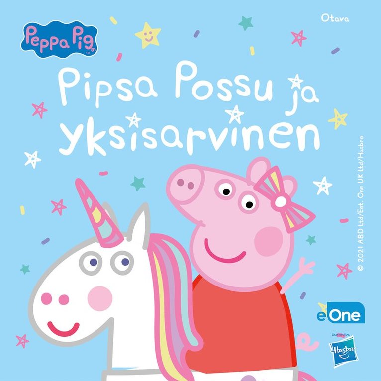 Pipsa Possu ja yksisarvinen, Ljudbok