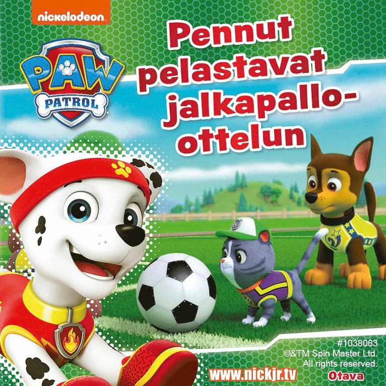 Useita tekijöitä - Ryhmä Hau - Pennut pelastavat jalkapallo-ottelun, Ljudbok