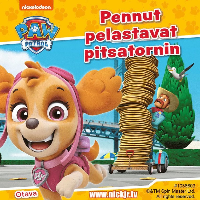Useita tekijöitä - Ryhmä Hau - Pennut pelastavat pitsatornin, Ljudbok