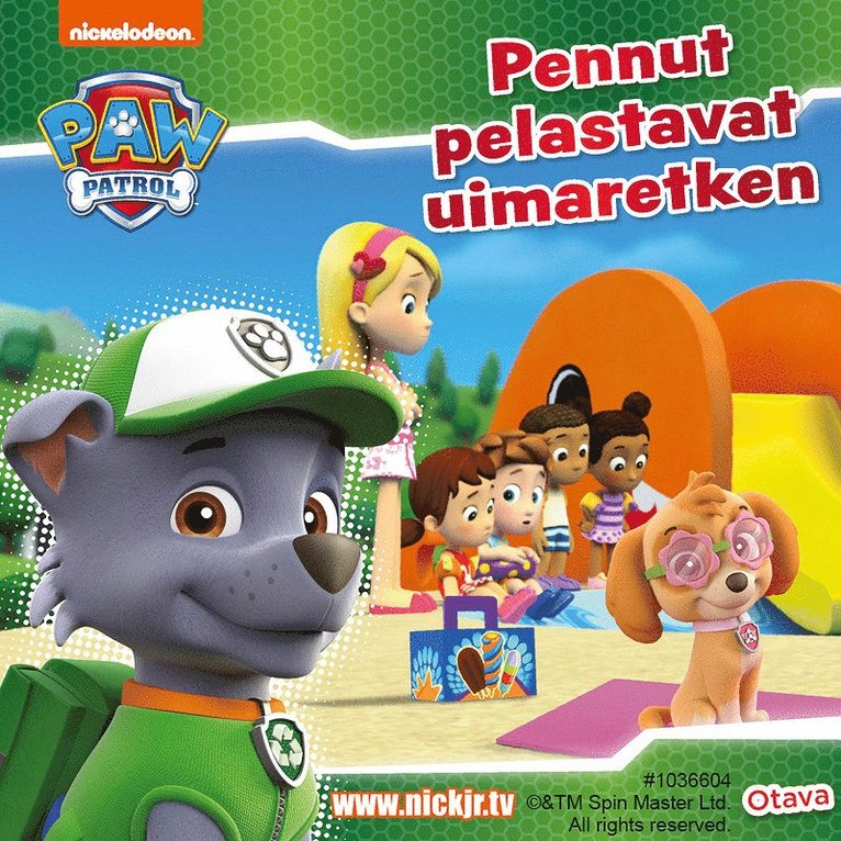 Useita tekijöitä - Ryhmä Hau - Pennut pelastavat uimaretken, Ljudbok