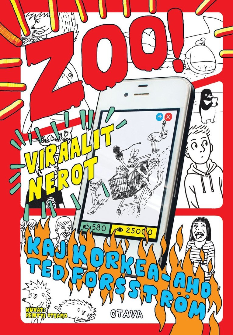 Kaj Korkea-aho, Ted Forsström - Zoo - Viraalit nerot, E-bok