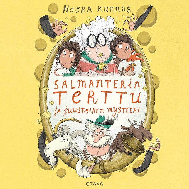 Noora Kunnas - Salmanterin Terttu ja juustoinen mysteeri, Ljudbok