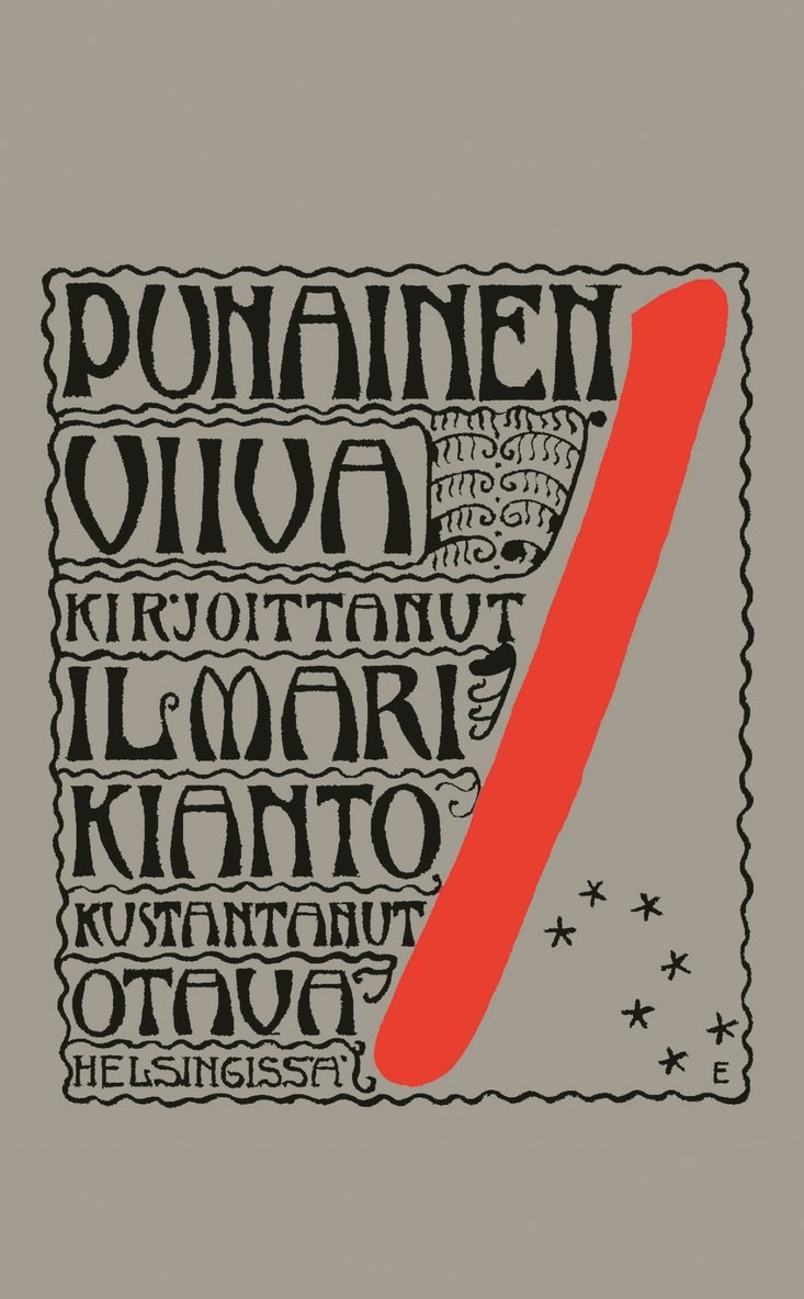 Ilmari Kianto - Punainen viiva, E-bok