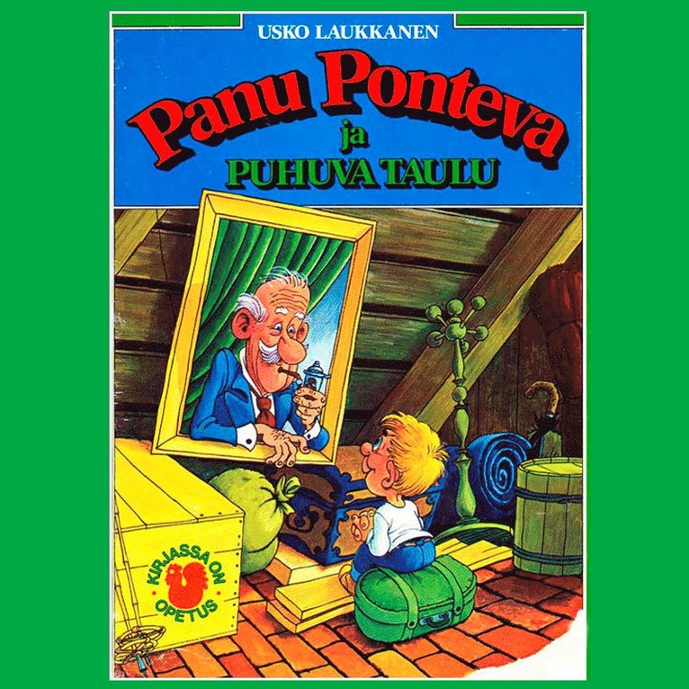 Usko Laukkanen - Panu Ponteva ja puhuva taulu, Ljudbok