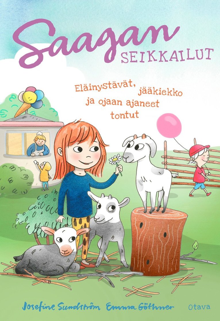 Josefine Sundström, Emma Göthner - Eläinystävät, jääkiekko ja ojaan ajaneet tontut, E-bok