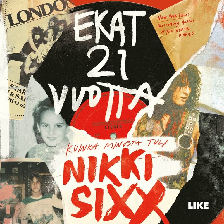 Nikki Sixx - Ekat 21 vuotta, Ljudbok