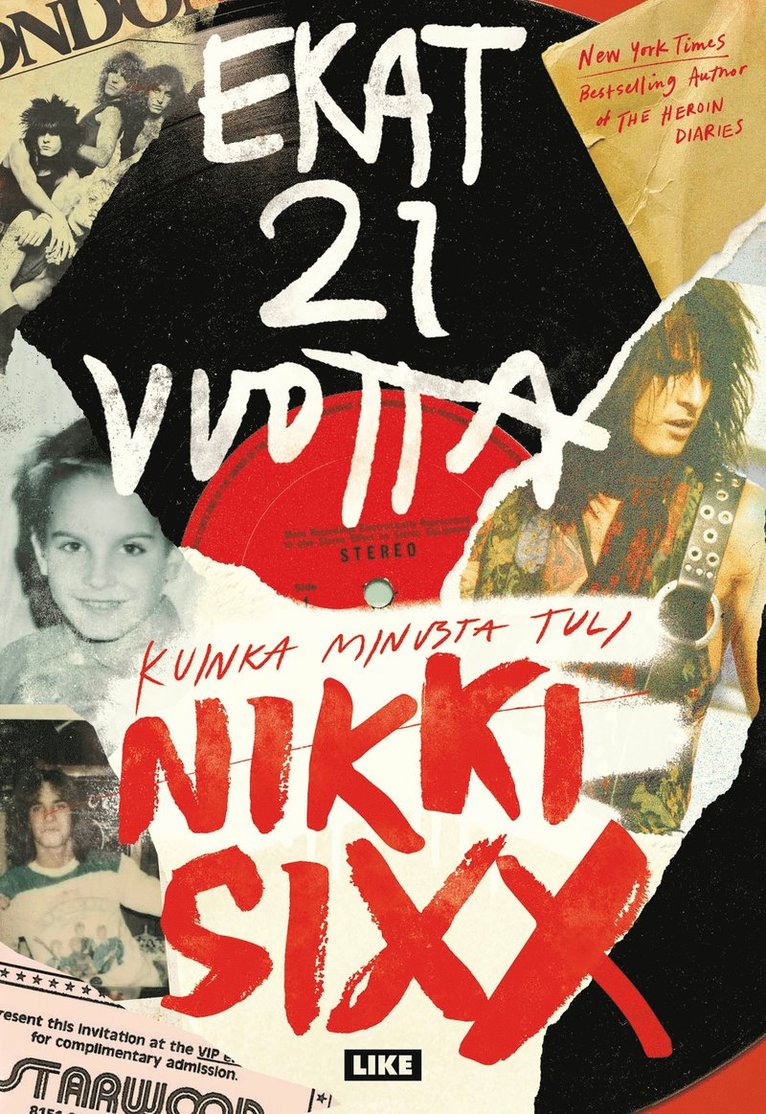 Nikki Sixx - Ekat 21 vuotta, E-bok