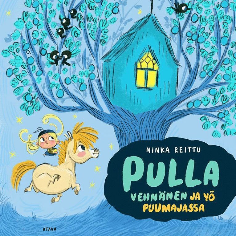 Ninka Reittu - Pulla Vehnänen ja yö puumajassa, Ljudbok