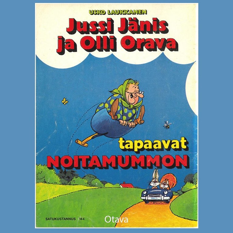 Usko Laukkanen - Jussi Jänis ja Olli Orava tapaavat noitamummon, Ljudbok