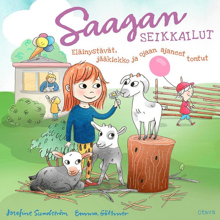 Josefine Sundström, Emma Göthner - Eläinystävät, jääkiekko ja ojaan ajaneet tontut, Ljudbok