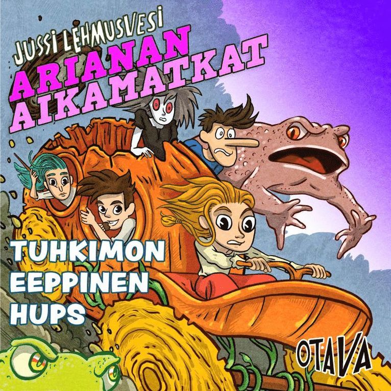 Jussi Lehmusvesi - Arianan aikamatkat - Tuhkimon eeppinen hups, Ljudbok