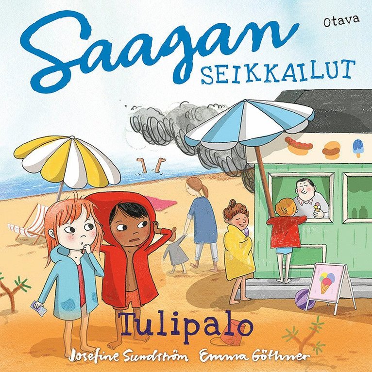 Josefine Sundström, Emma Göthner - Saagan seikkailut. Tulipalo, Ljudbok