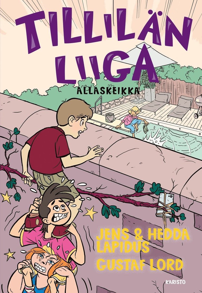 Jens Lapidus, Hedda Lapidus - Tillilän liiga - Allaskeikka, E-bok