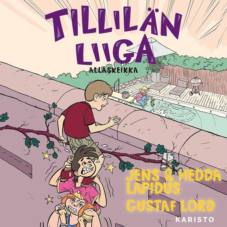 Jens Lapidus, Hedda Lapidus - Tillilän liiga - Allaskeikka, Ljudbok