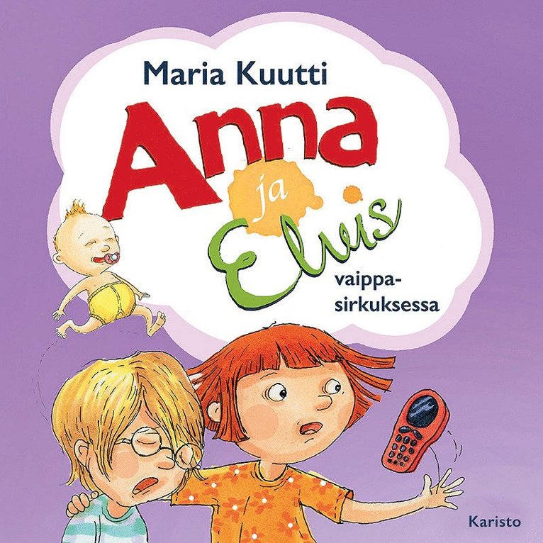 Maria Kuutti - Anna ja Elvis vaippasirkuksessa, Ljudbok