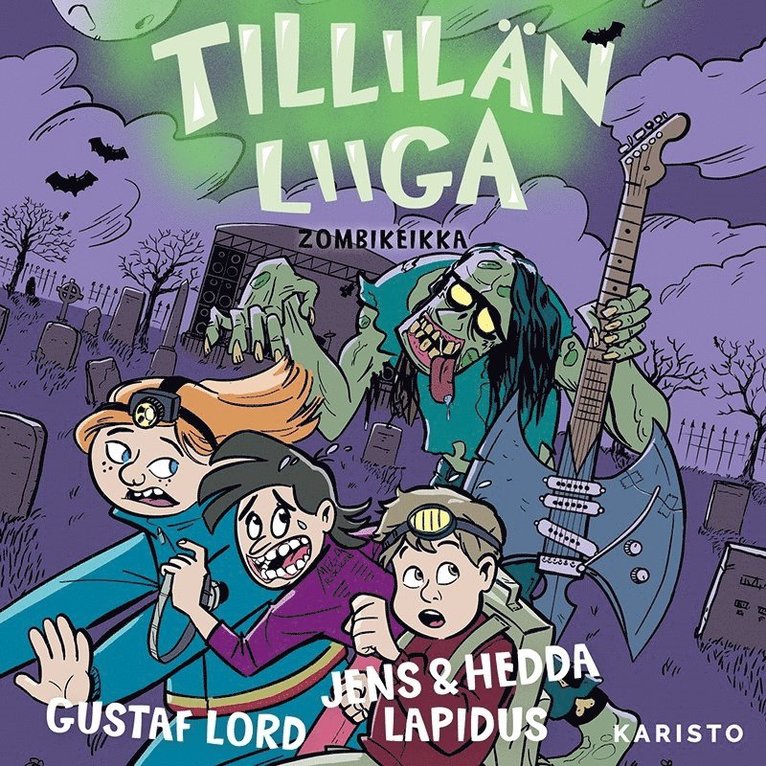 Jens Lapidus, Hedda Lapidus - Tillilän liiga - Zombikeikka, Ljudbok