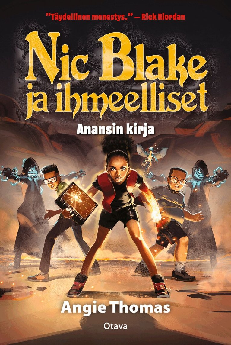 Angie Thomas - Nic Blake ja ihmeelliset - Anansin kirja, E-bok