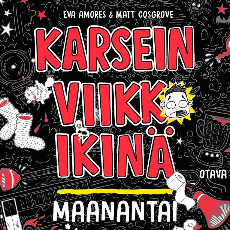 Eva Amores, Matt Cosgrove - Karsein viikko ikinä: maanantai, Ljudbok