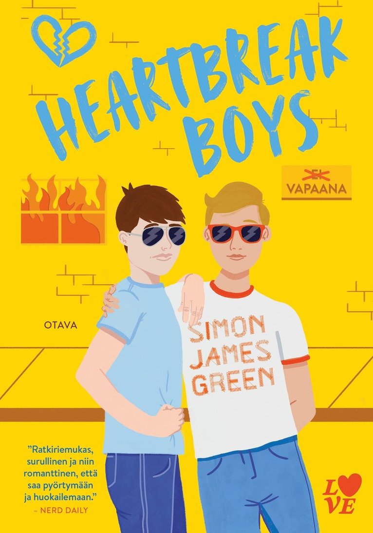 Simon James Green - Heartbreak Boys, E-bok