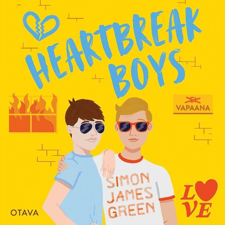 Simon James Green - Heartbreak Boys, Ljudbok