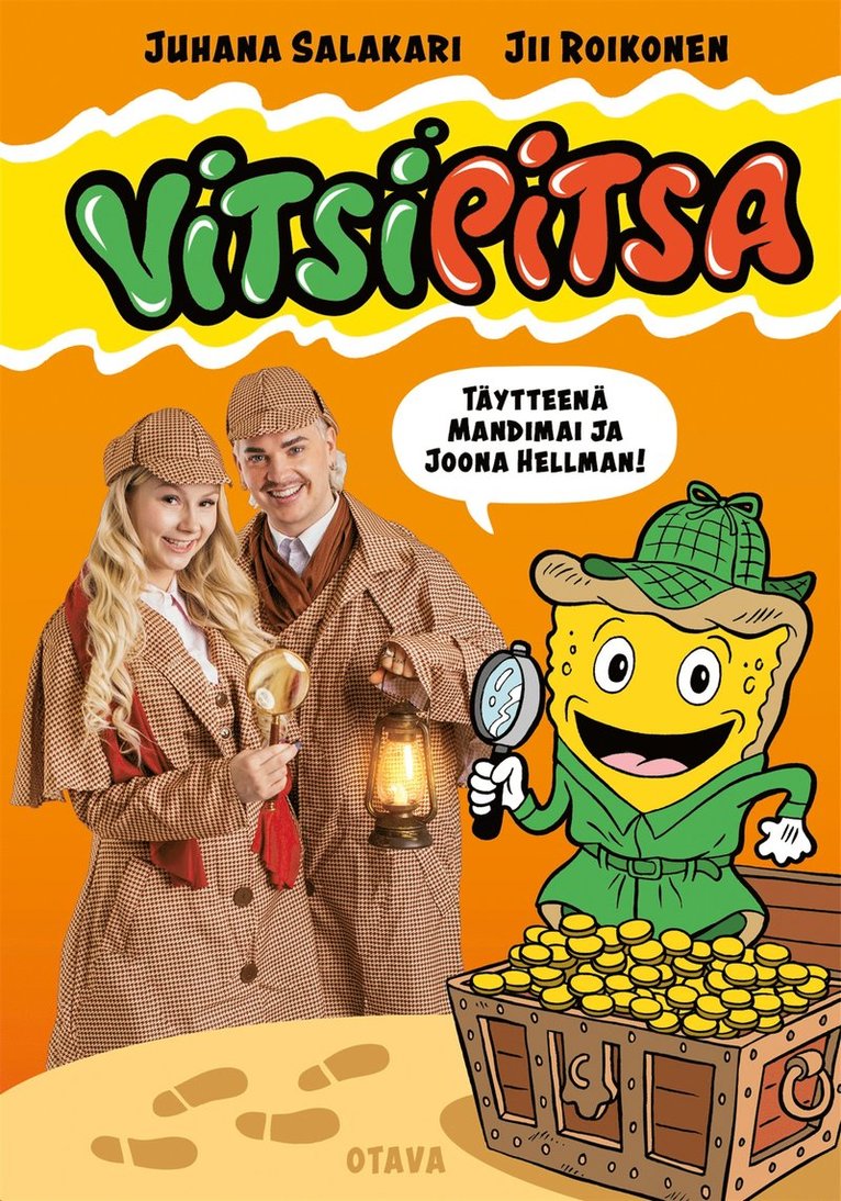 Juhana Salakari - Vitsipitsa – täytteenä Mandimai ja Joona Hellman, E-bok
