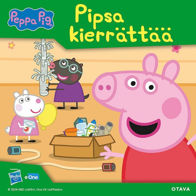 Heli Anneli Virtanen - Pipsa Possu - Pipsa kierrättää, Ljudbok