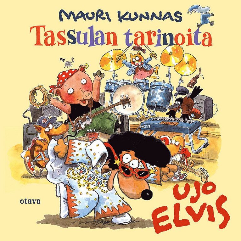 Mauri Kunnas - Ujo Elvis, Ljudbok
