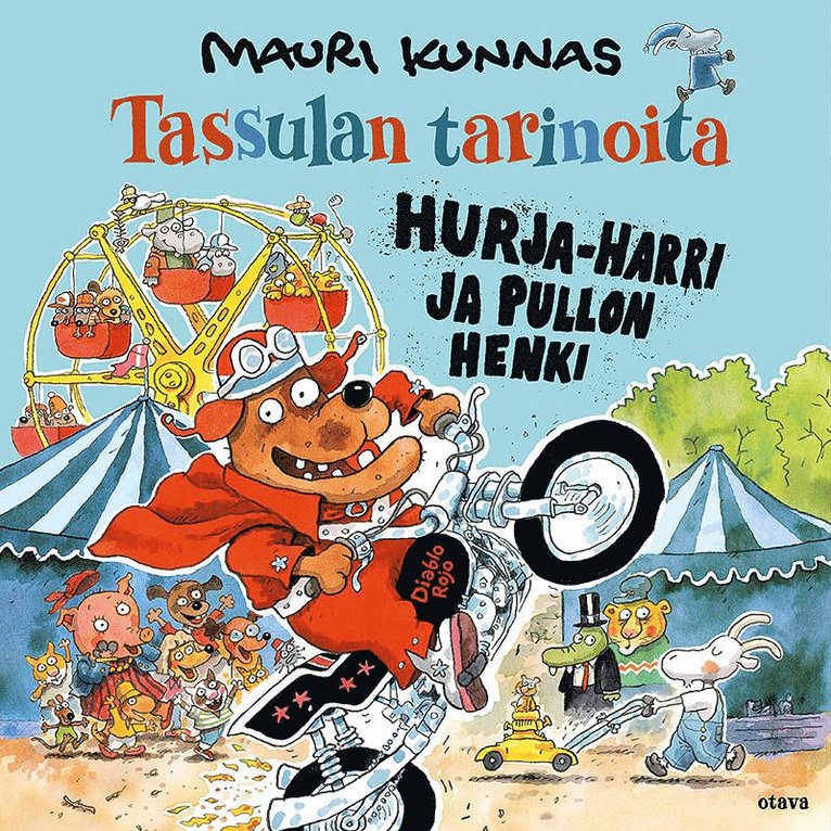 Mauri Kunnas - Hurja-Harri ja pullon henki, Ljudbok